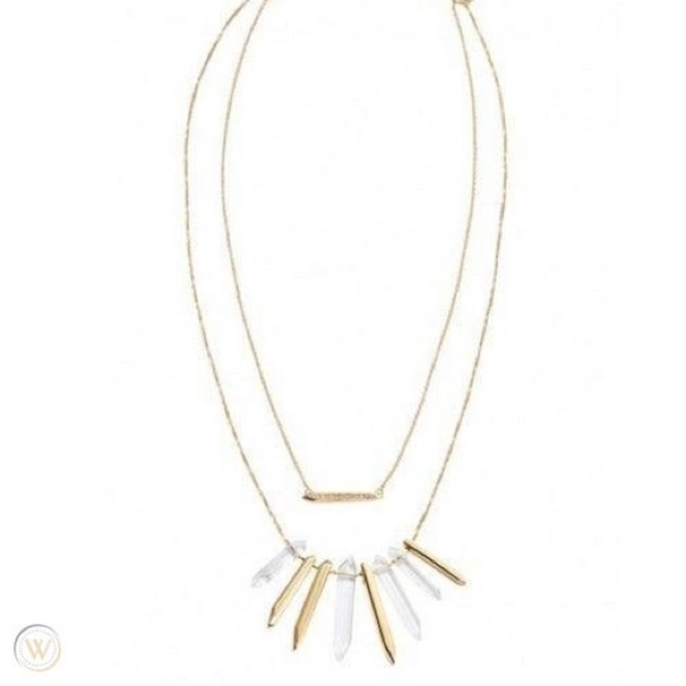 Stella & Dot Rebel Cluster Necklace